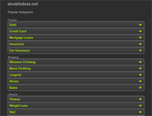 Tablet Screenshot of doubledeal.net